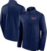 FANATICS Men's Fanatics Navy Washington Capitals Authentic Pro Full-Zip Jacket