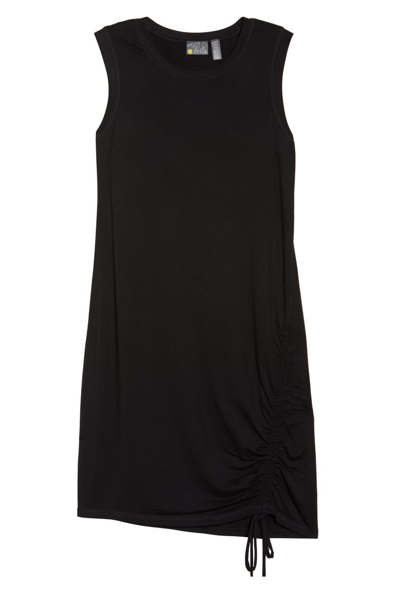 Post Studio Dress, Alternate, color, BLACK