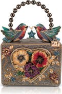 Mary Frances Accessories Fluttering Heart Top Handle Handbag