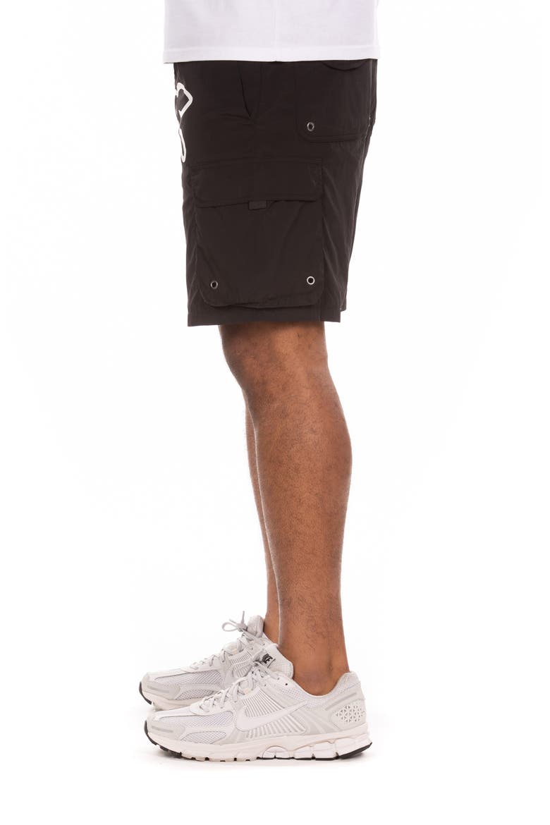 Breeze Cargo Shorts, Alternate, color, BLACK