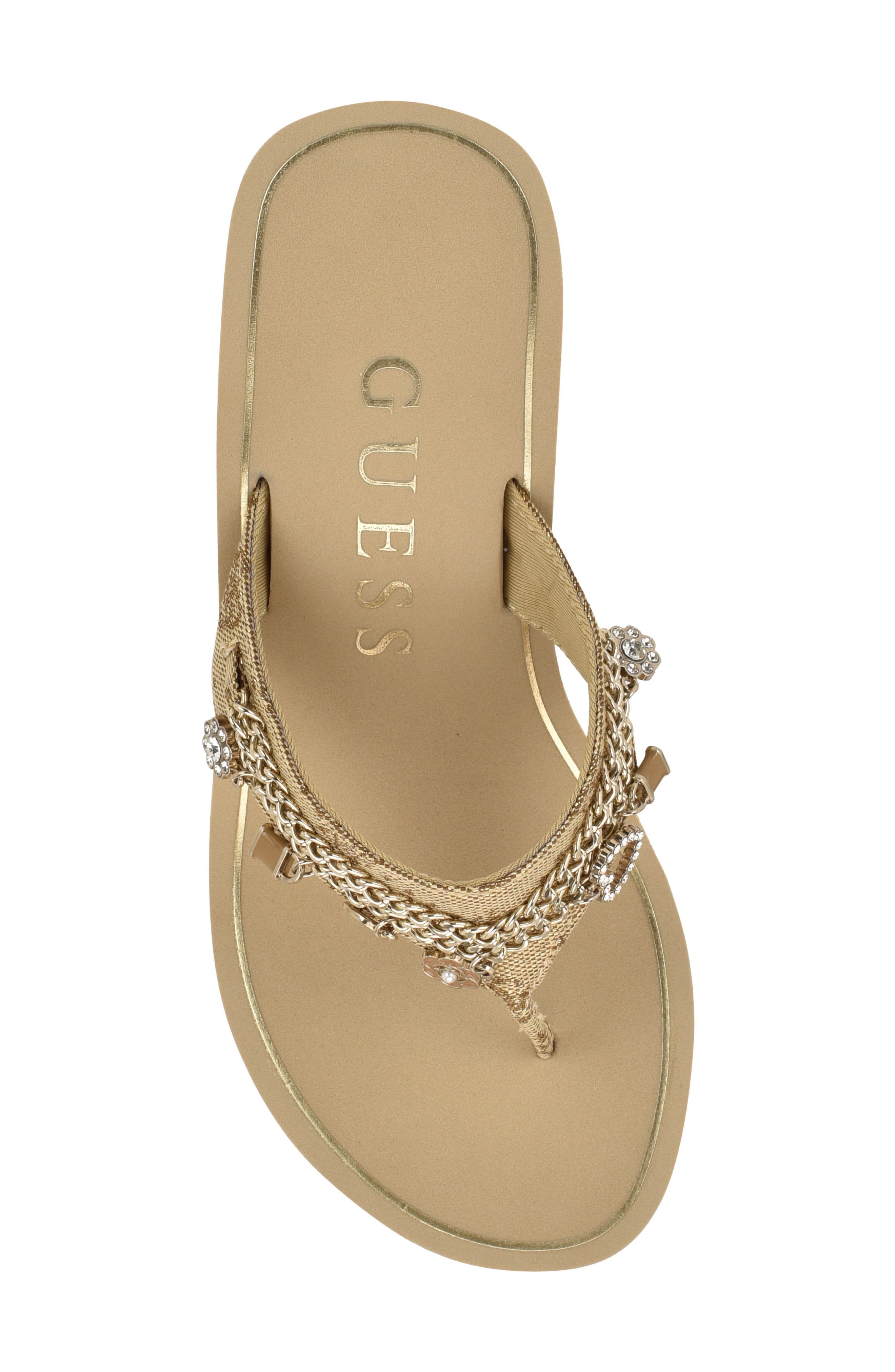 Sutton Platform Wedge Sandal, Alternate, color, GOLD