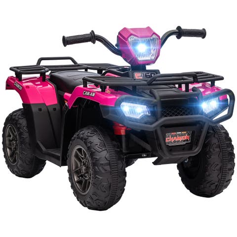 12V Kids ATV 4 Wheeler with AUX, USB, Wear-Resistant Tread