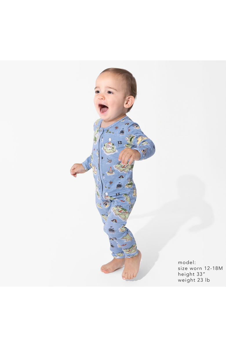 Bellabu Bear Baby Pirate Cove Convertible Footie, Alternate, color, Pirate Cove