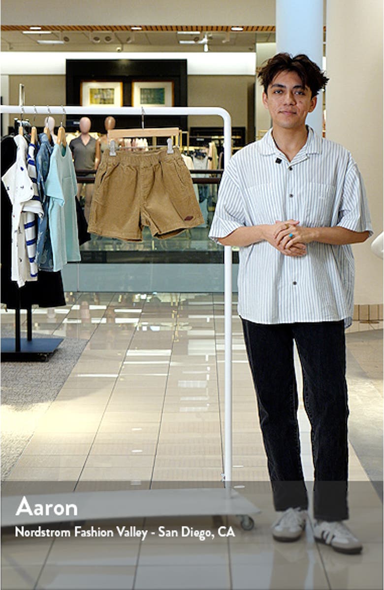 Kids' Surf Cotton Corduroy Volley Shorts, sales video thumbnail