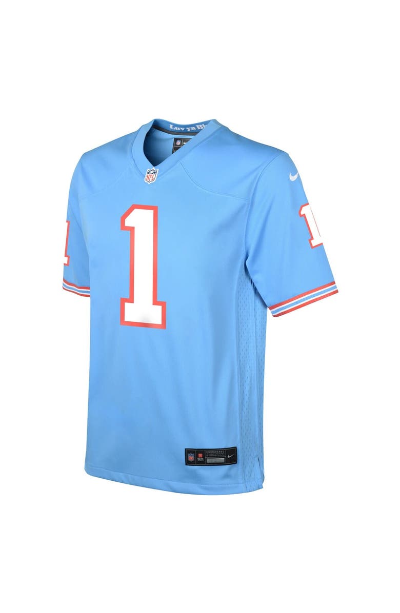Nike Youth Nike Cameron Ward Light Blue Tennessee Titans Alternate Game Jersey, Alternate, color, Light Blue