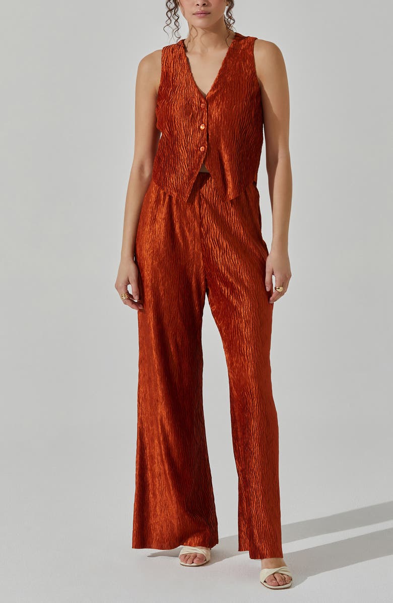 ASTR the Label Plissé Wide Leg Pants, Alternate, color,