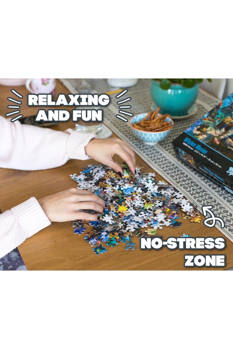 Witches Wanion Mystical Puzzle For Adults And Kids | 1000 Piece Jigsaw Puzzle, Alternate, color, Multi-Color