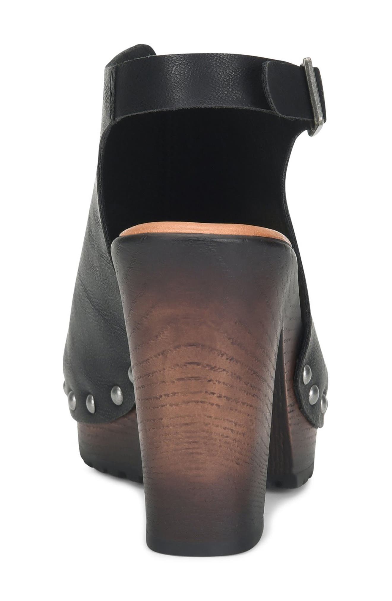 KORKS Arden Open Toe Heeled Sandal, Alternate, color, Black