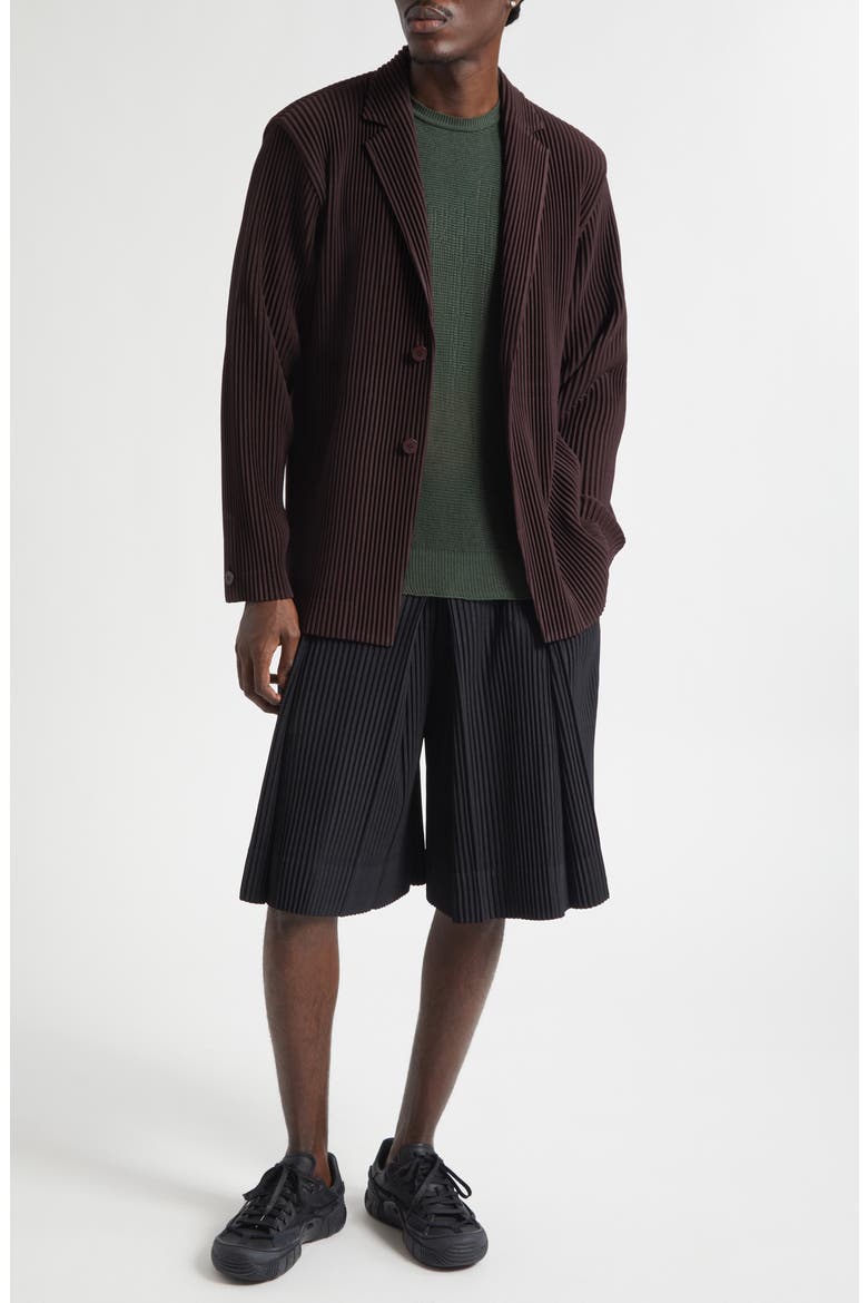 Tailored Pleats 2 Sport Coat, Alternate, color, 18-EGG PLANT BLACK