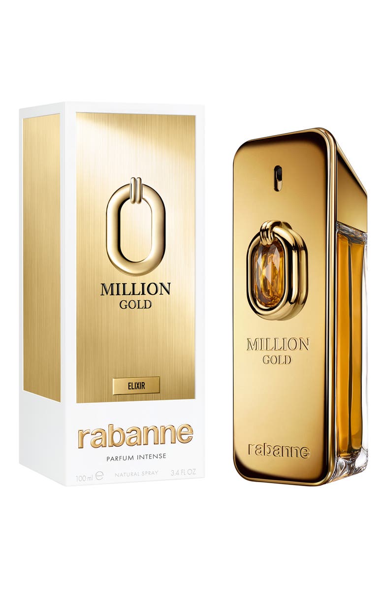 Rabanne Million Gold Elixir Parfum Intense, Alternate, color,