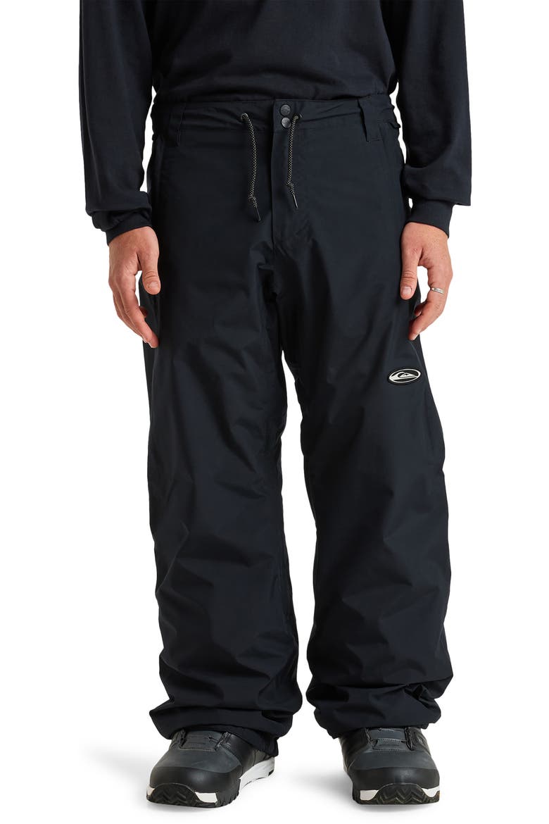 High Altitude Gore-Tex® Waterproof Ski Pants, Main, color, TRUE BLACK
