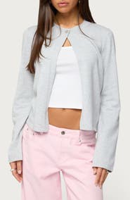 EDIKTED Jenie Split Front Cardigan