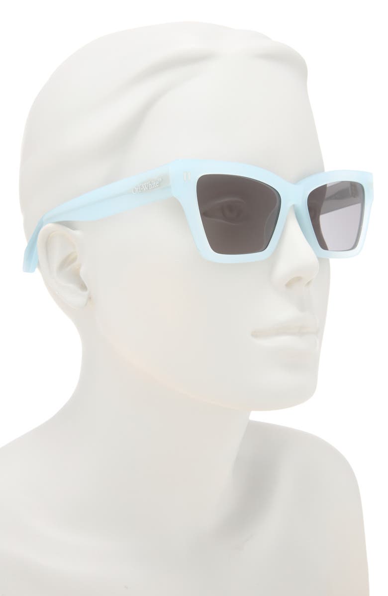 Off-White Cincinnati 54mm Cat Eye Sunglasses, Alternate, color,