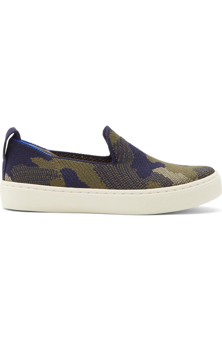 Rothy's Kids' Slip-On Sneaker, Alternate, color, Spruce Camo