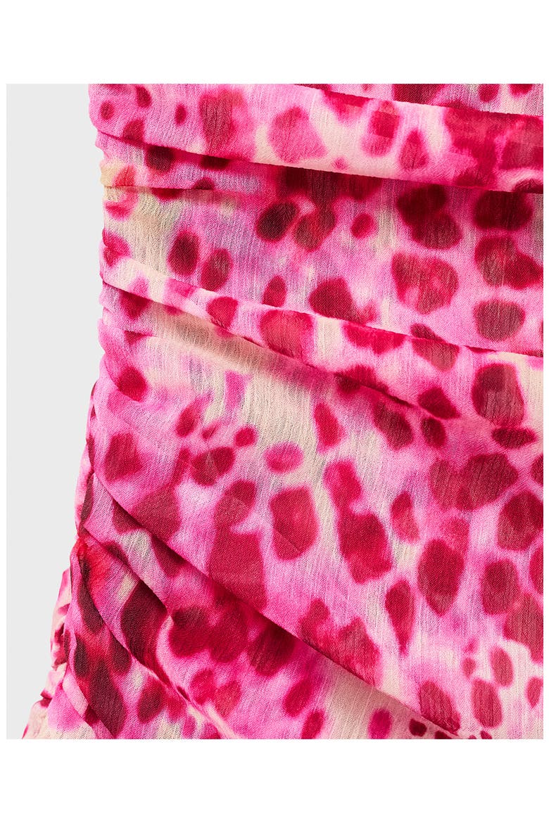 Corinne One-Shoulder Top, Alternate, color, FUCHSIA