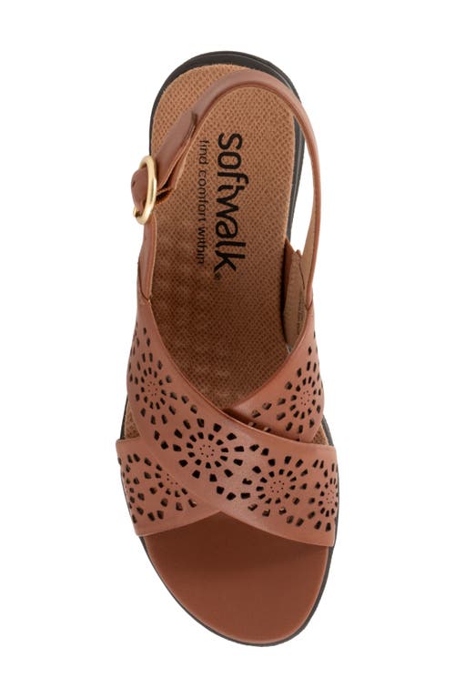 SOFTWALK SOFTWALK® TILLMAN PERFORATED SLINGBACK SANDAL