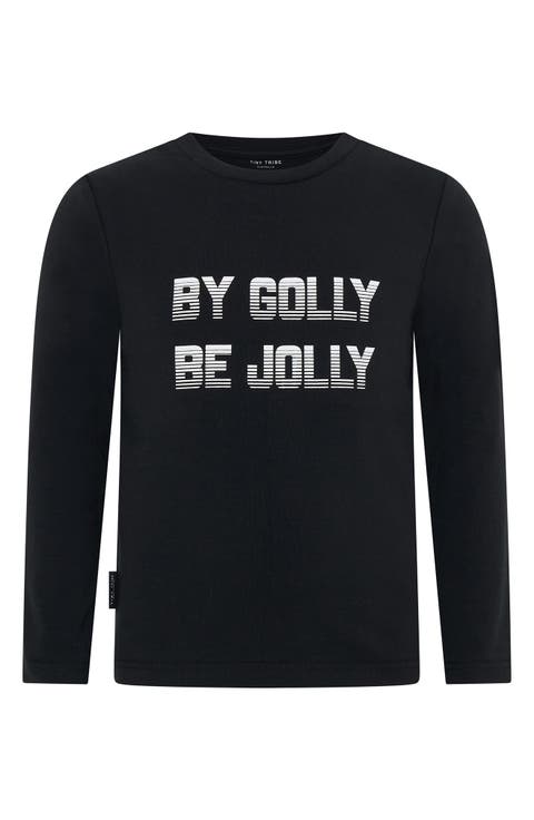 Kids' By Golly Be Jolly Graphic T-Shirt (Toddler & Little Kid)