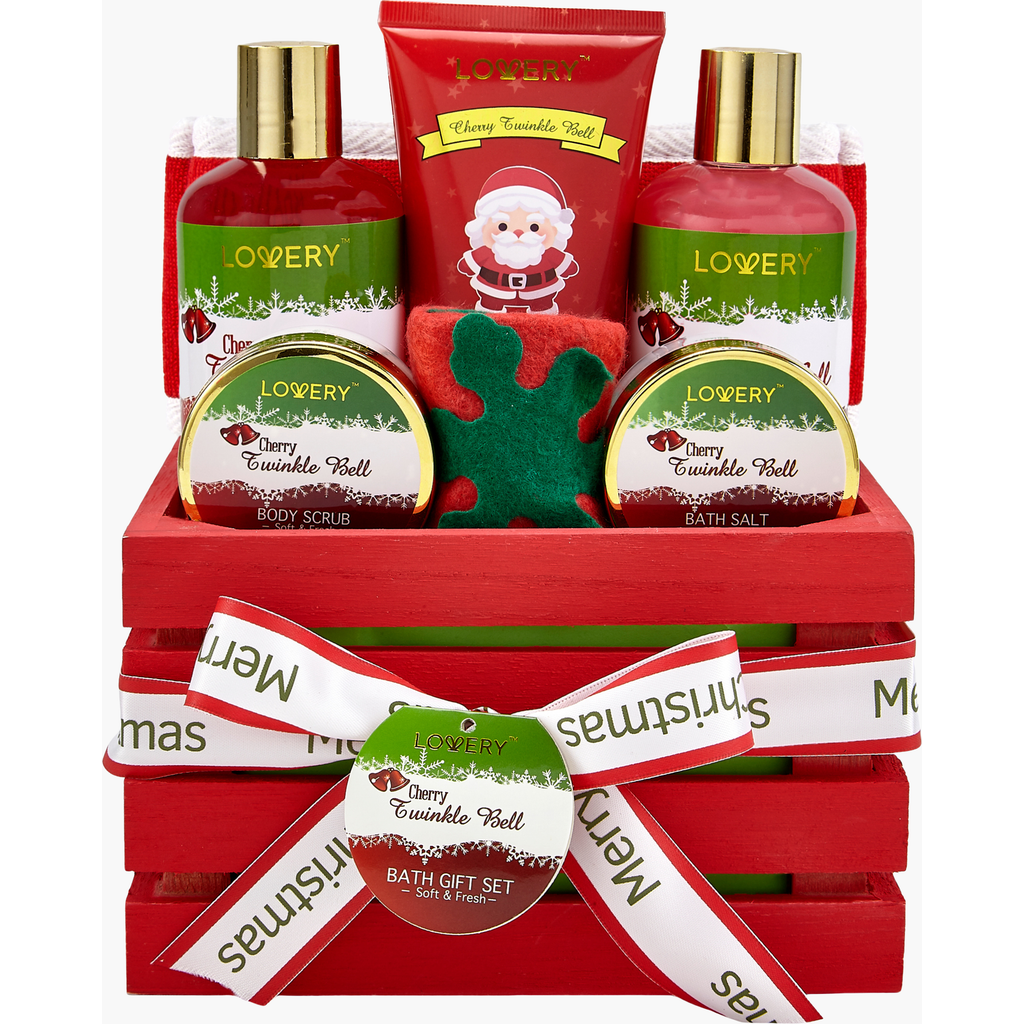 Lovery Cherry Twinkle Bell Home Spa Set In Multi