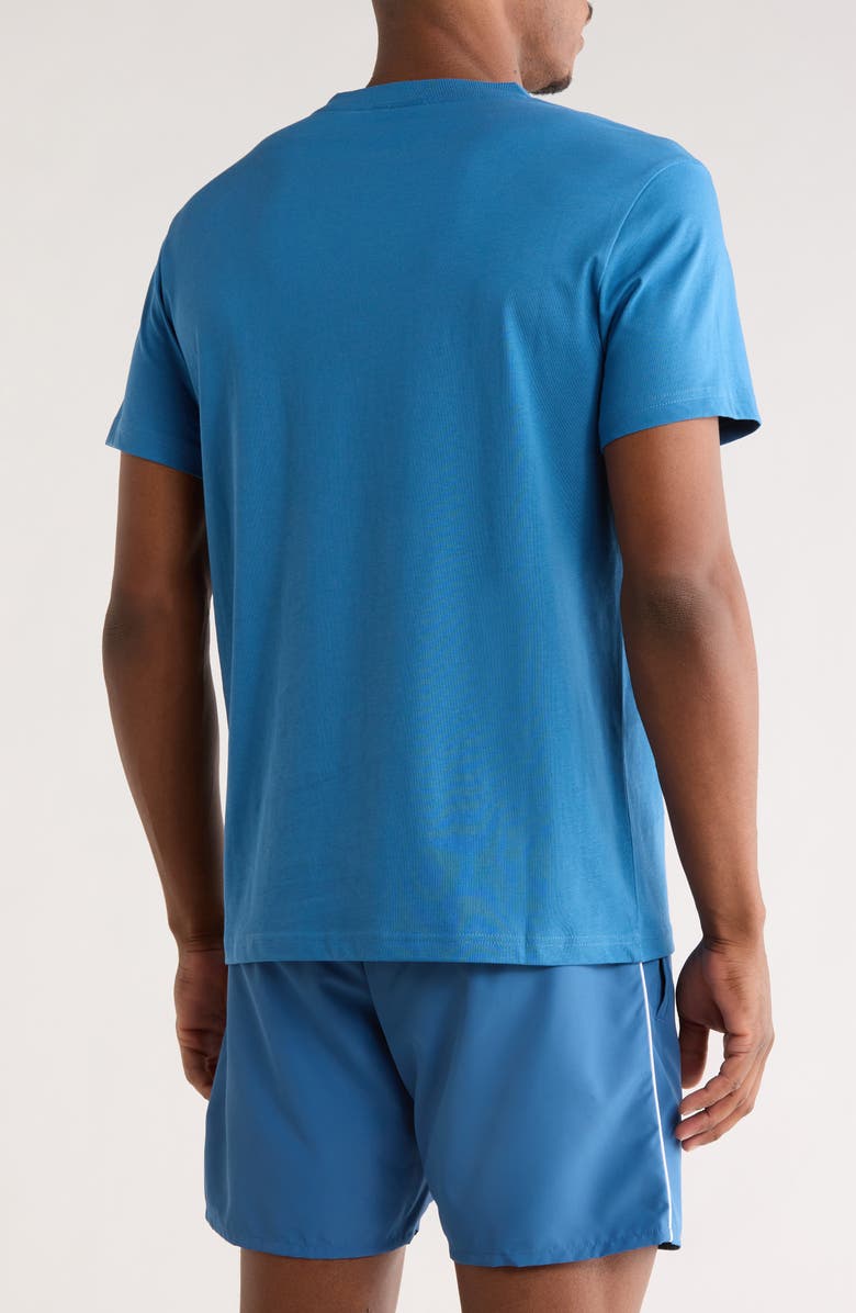 BOSS SWIMWEAR Logo T-Shirt, Alternate, color, Blue