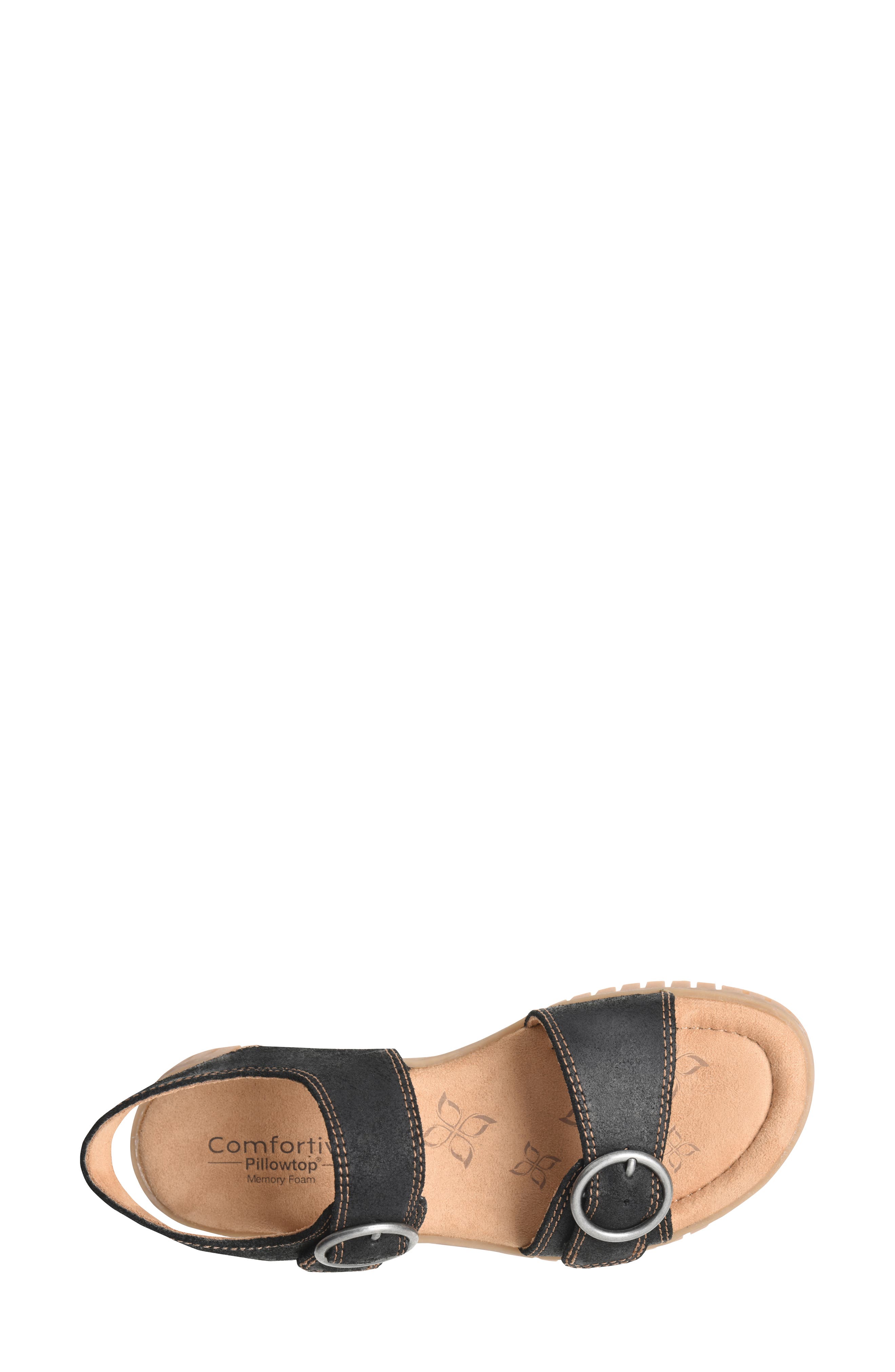Comfortiva Copley Wedge Sandal, Alternate, color, 