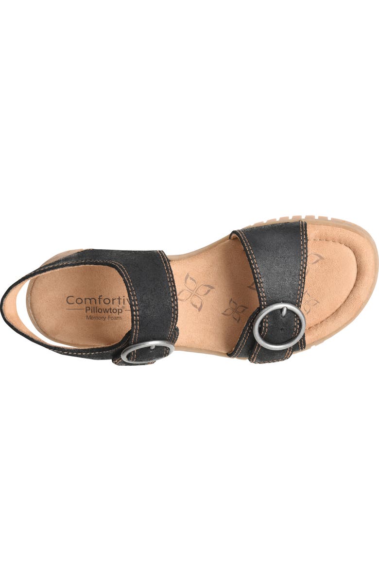 Comfortiva Copley Wedge Sandal, Alternate, color,