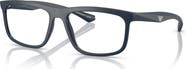 Emporio Armani 55mm Square optical glasses