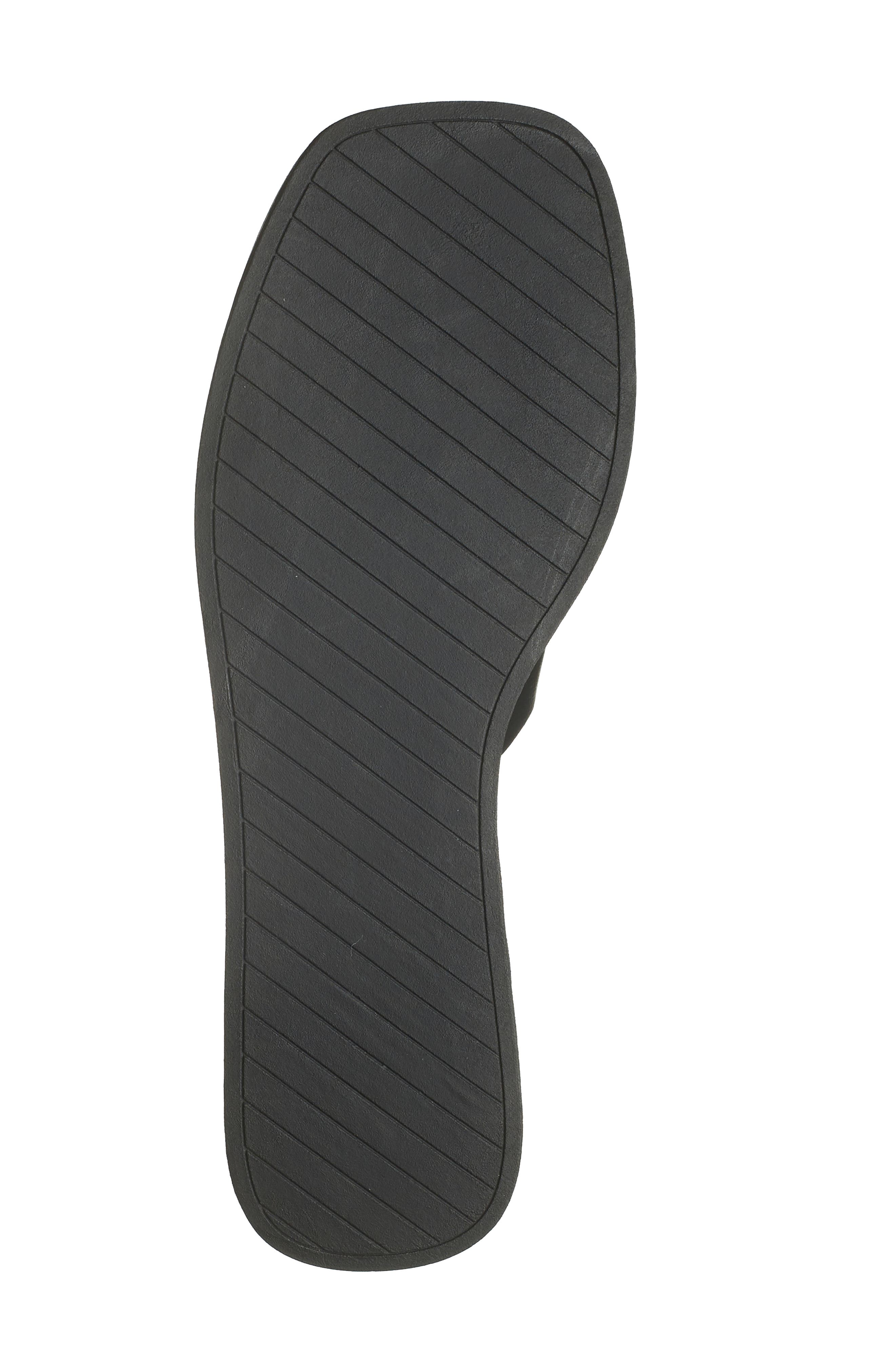 Steve Madden Holmes Slide Sandal, Alternate, color, Black