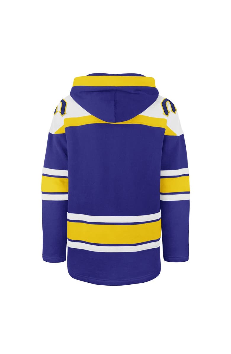 '47 Men's '47 Royal Seattle Mariners Superior Lacer Pullover Hoodie, Alternate, color,