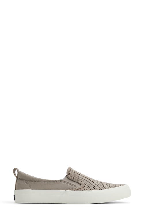 Sperry Top-sider® Sperry Crest Twin Gore Slip-on In Grey Perf