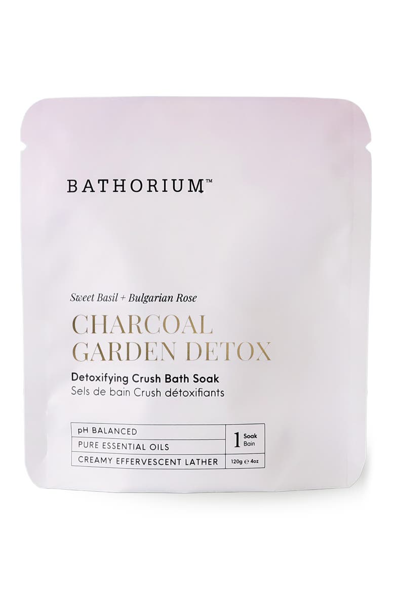 Charcoal Garden Detox Crush Bath Soak, Alternate, color, NO COLOR