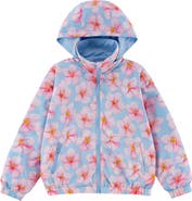 CALONIE Kids' Max Rain Water Repellent Reversible Windbreaker