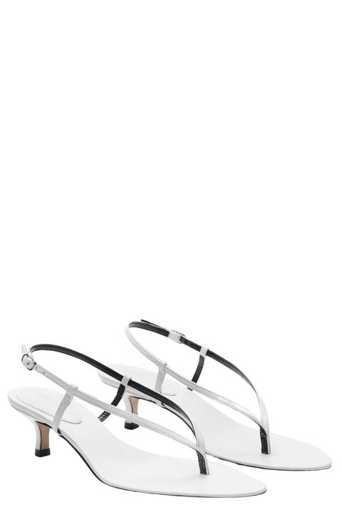 Slingback Kitten Heel Sandal (Women)