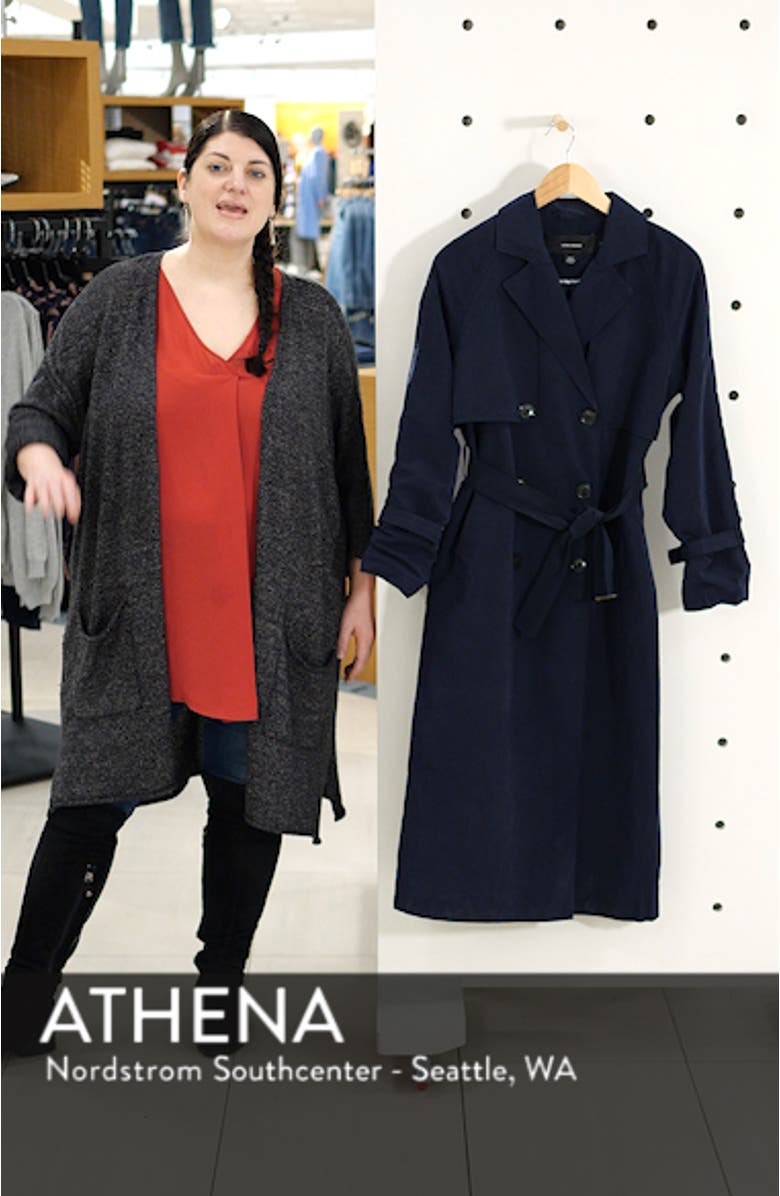 Valentine Long Trench Coat, sales video thumbnail