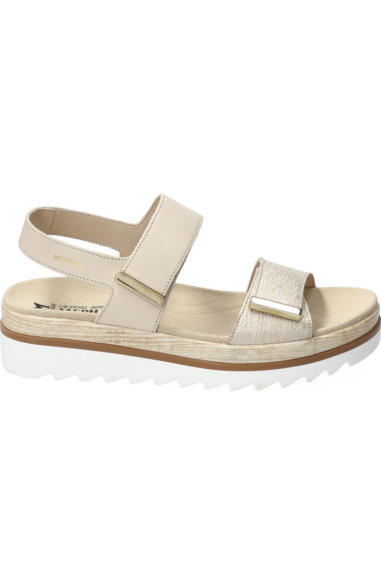 Mephisto Dominica Platform Sandal, Alternate, color, Light Sand