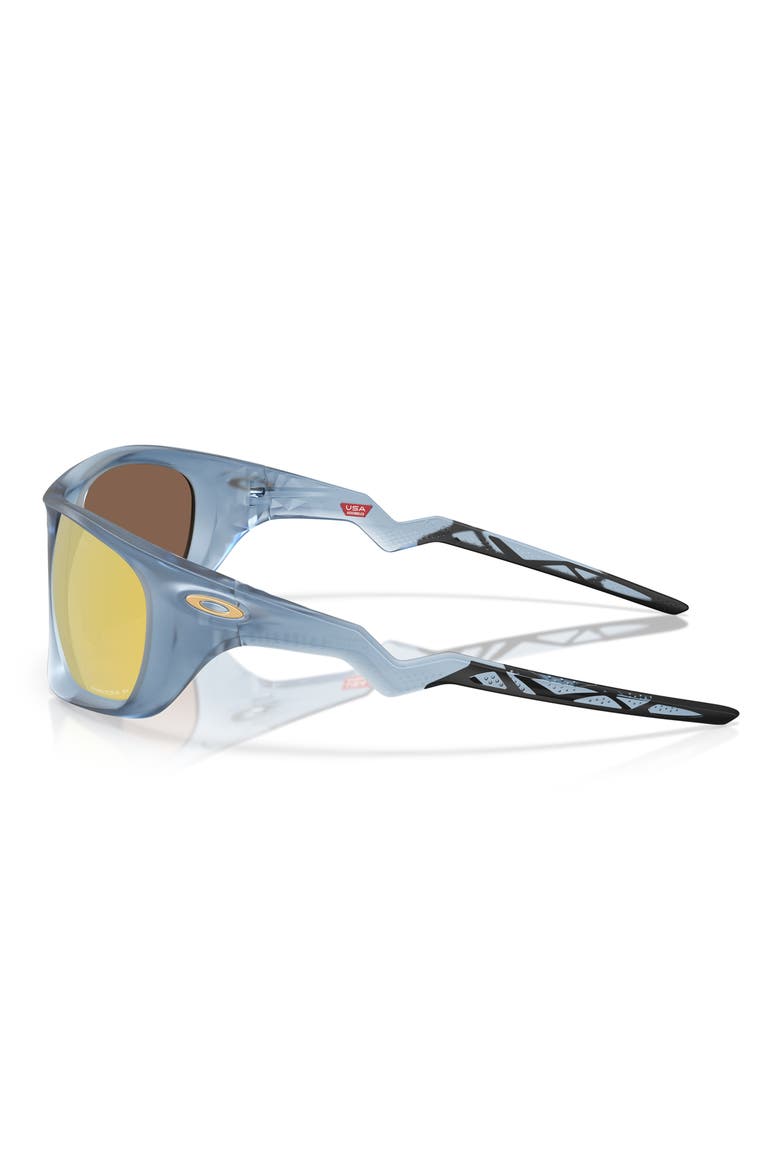 Lateralis 60mm Polarized Prizm™ Rectangle Sunglasses, Alternate, color, MATTE ABYSS / PRIZM GOLD