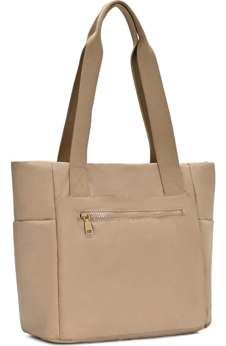 Sasha + Sofi Large Pocket Tote Bag, Alternate, color, Beige