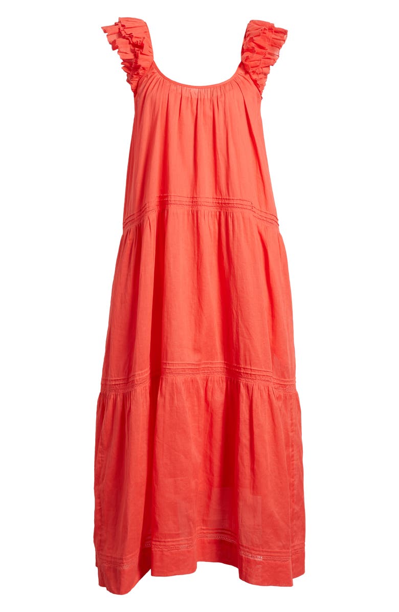 THE GREAT. The Dove Cotton Dress, Alternate, color, 