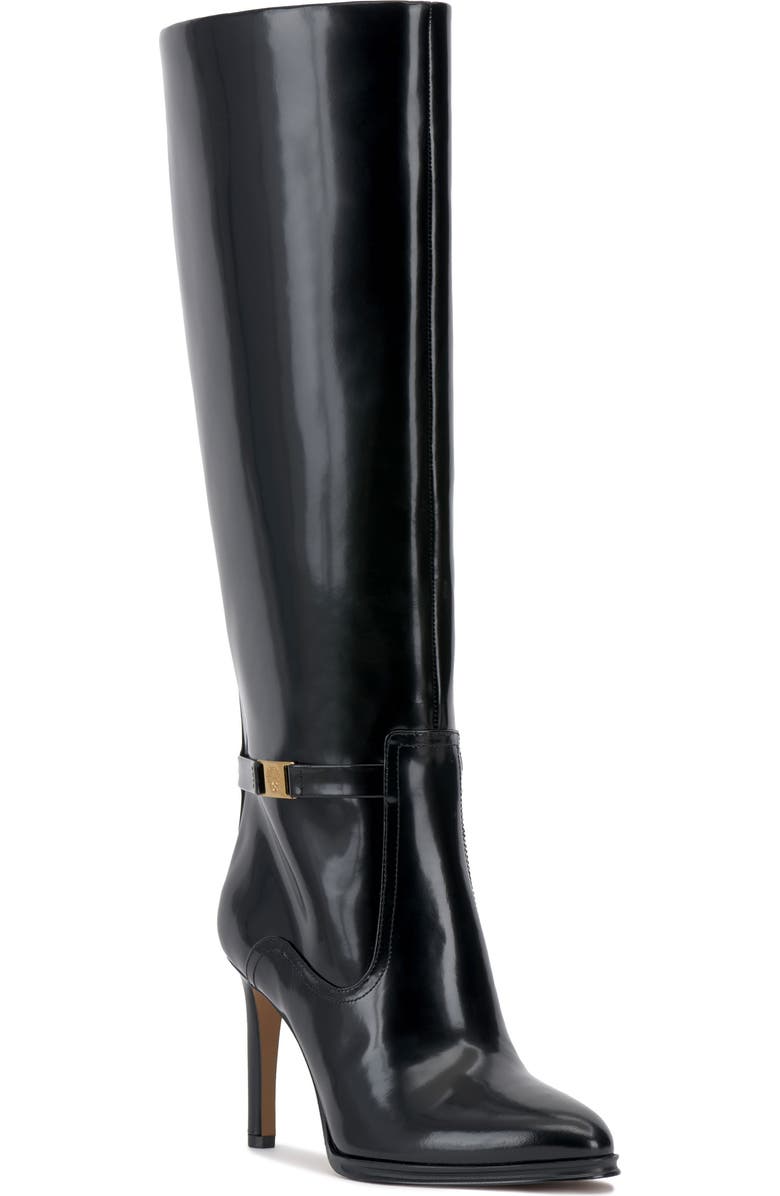 Vince Camuto Skylie Knee High Boot, Main, color, Black Black