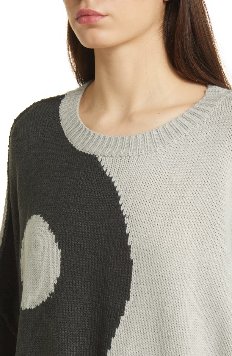 Dressed in Lala Yin & Yang Oversize Sweater, Alternate, color,