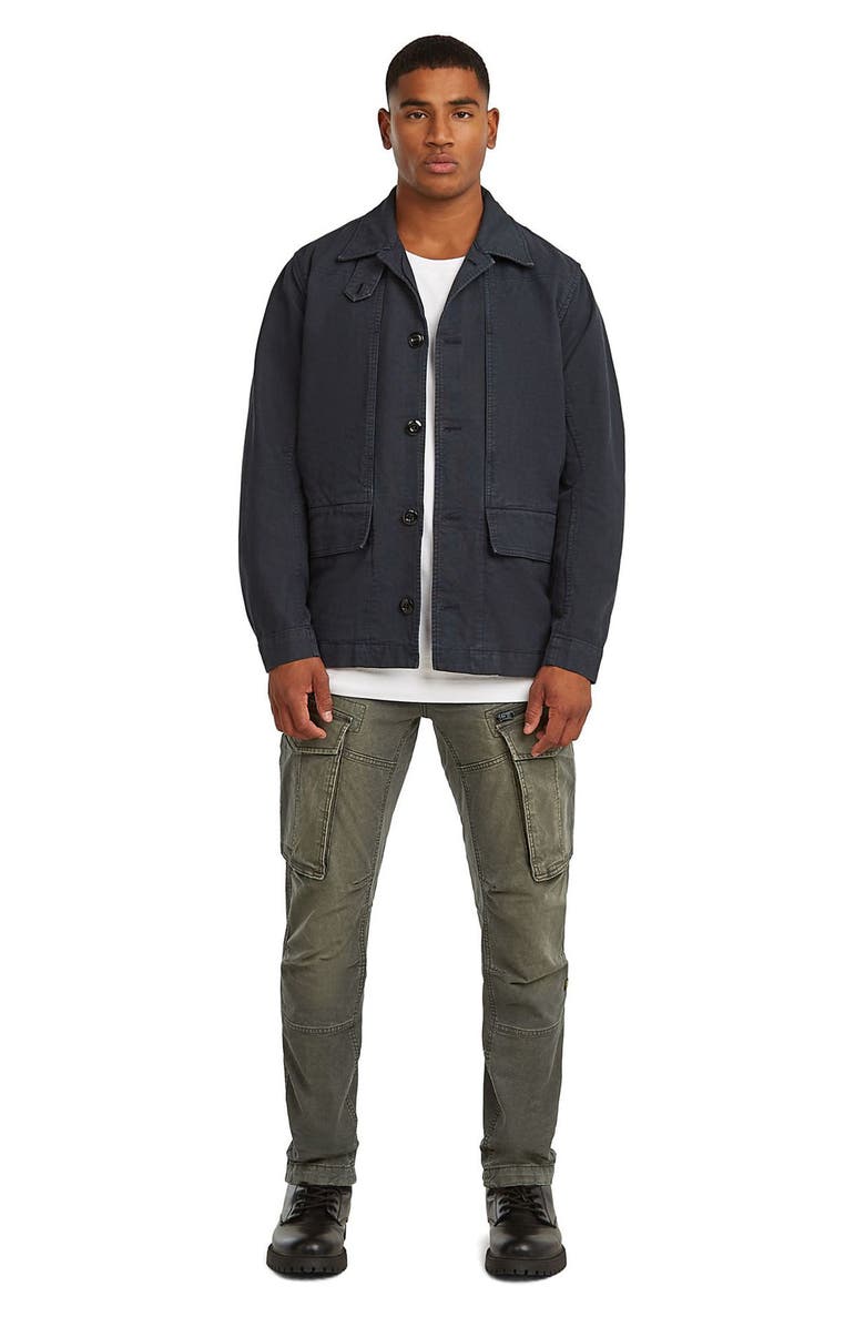 G-STAR Rovic 3D Regular Fit Tapered Cargo Jeans, Alternate, color, Vintage Dust Asfalt