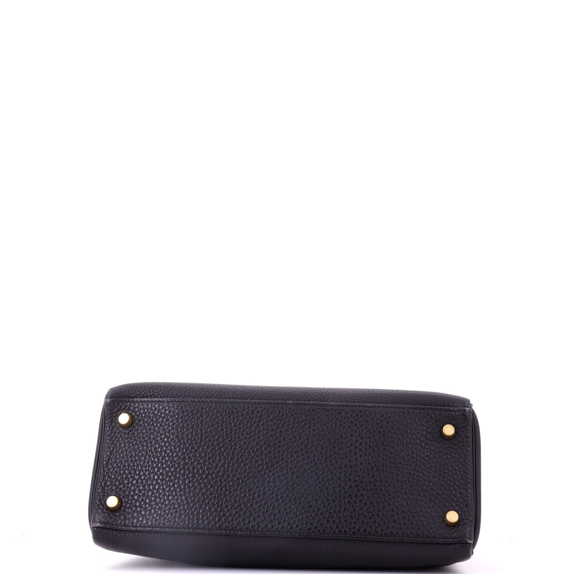 Kelly Handbag Black Togo with Gold Hardware 28, Alternate, color, Noir