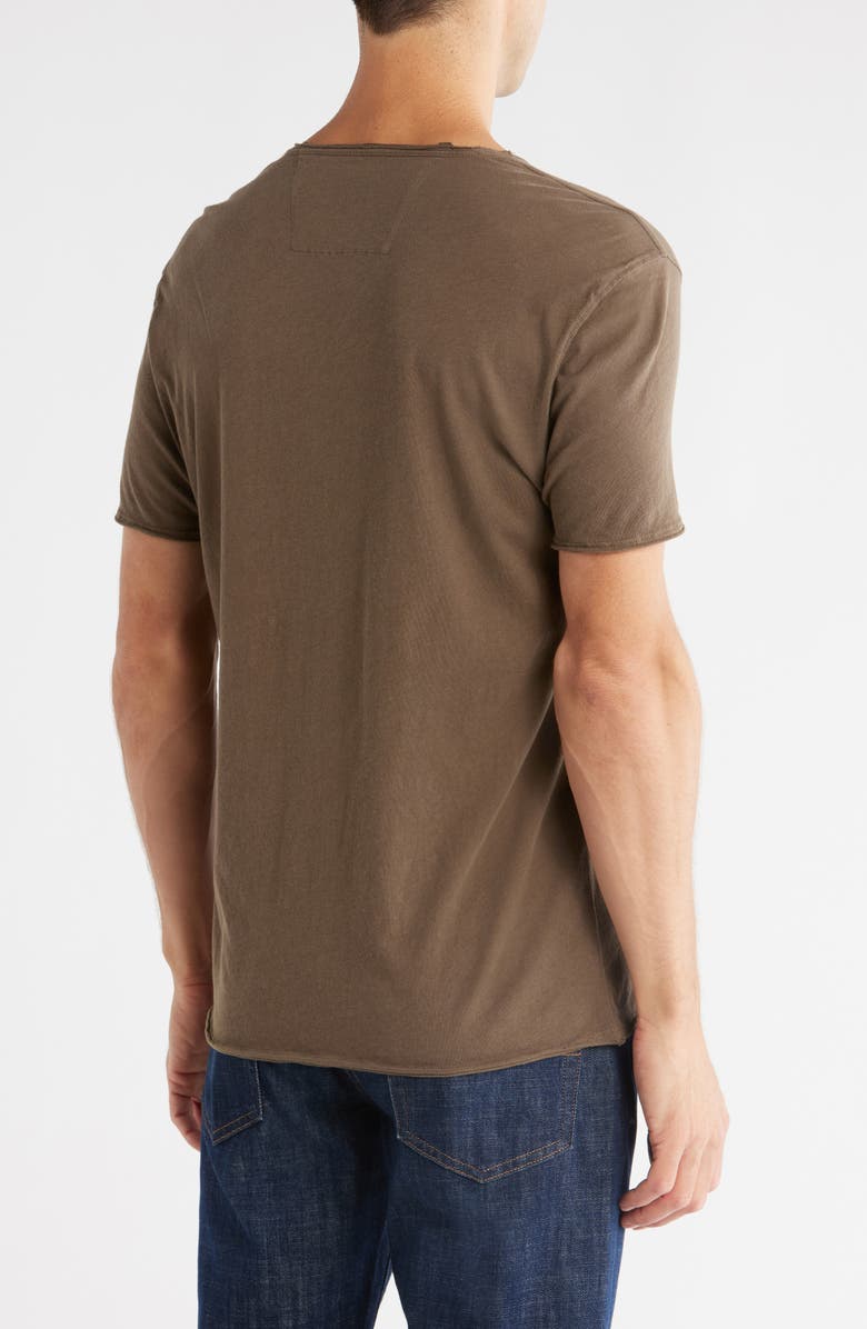 John Varvatos Boots Organic Cotton Graphic T-Shirt, Alternate, color, Teakwood