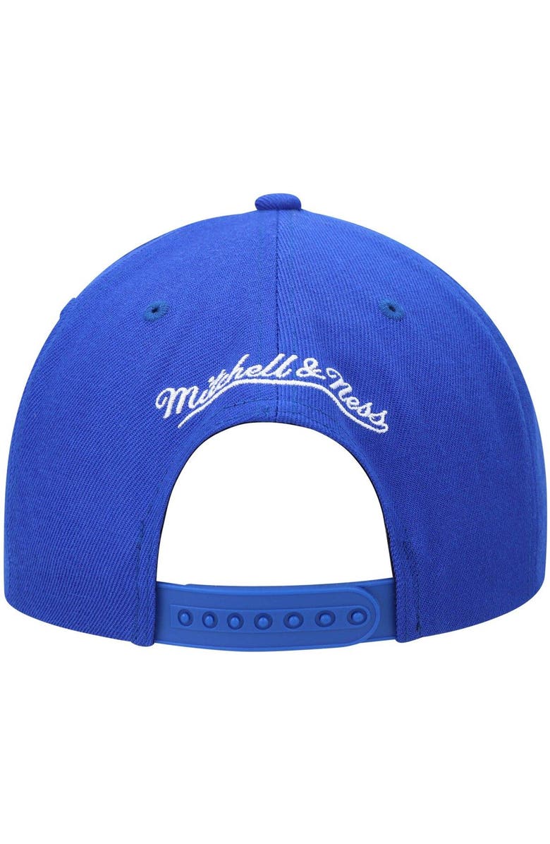 Mitchell & Ness Men's Mitchell & Ness Blue Sacramento Kings Hardwood Classics Team Ground 2.0 Snapback Hat, Alternate, color, Blue