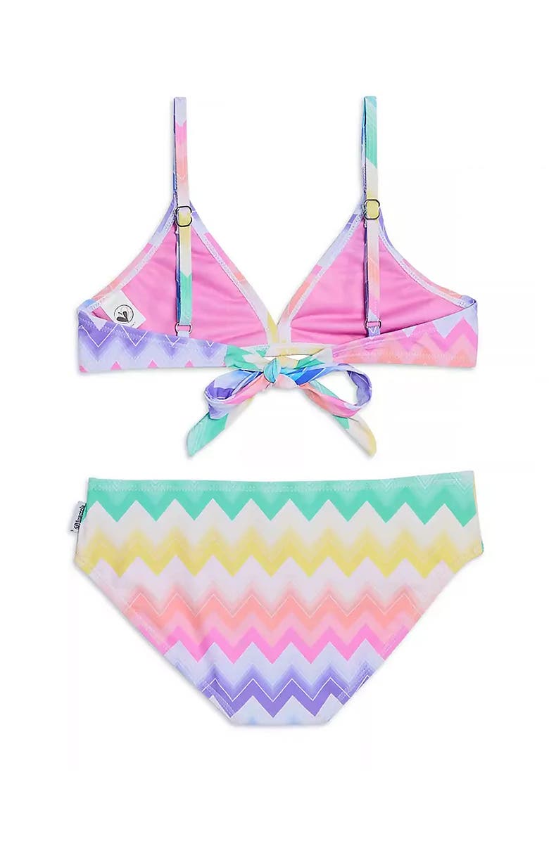 Limeapple Printed Bikini Swimsuit, Alternate, color, 