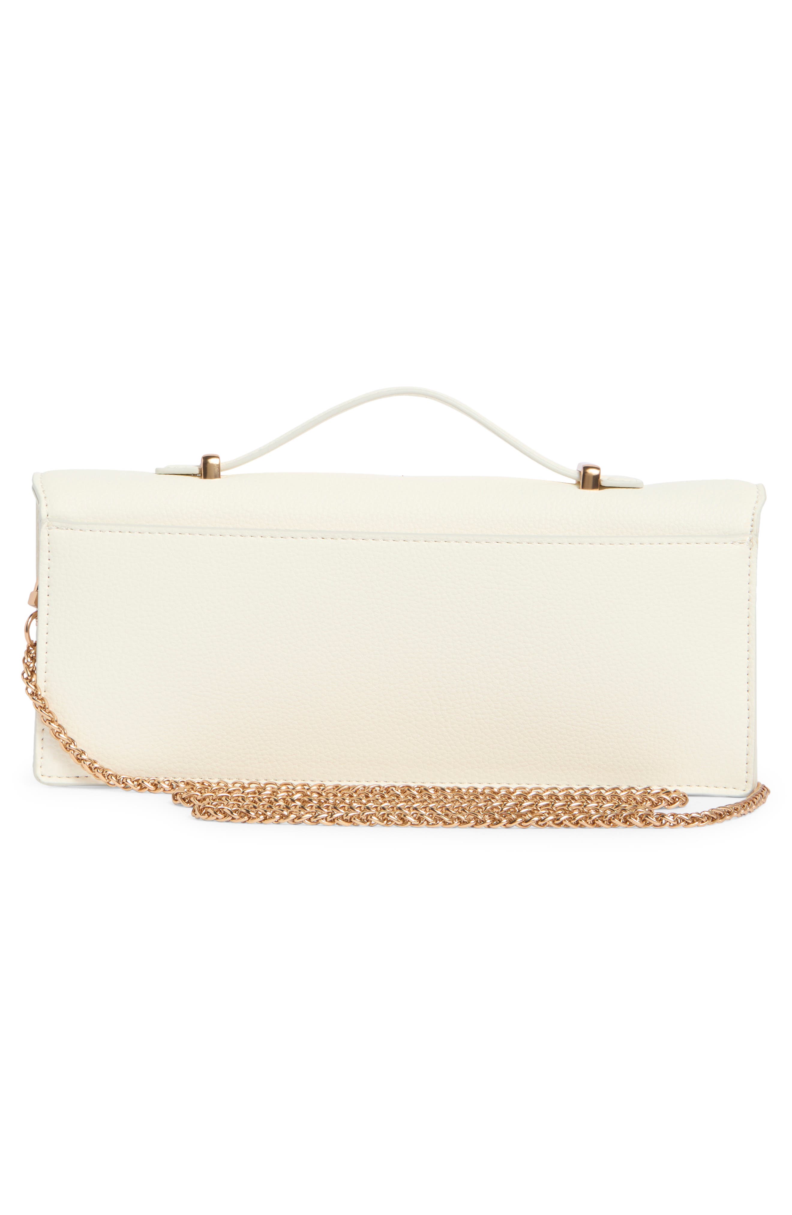 Sam Edelman Corrie Clutch, Alternate, color, Milky White