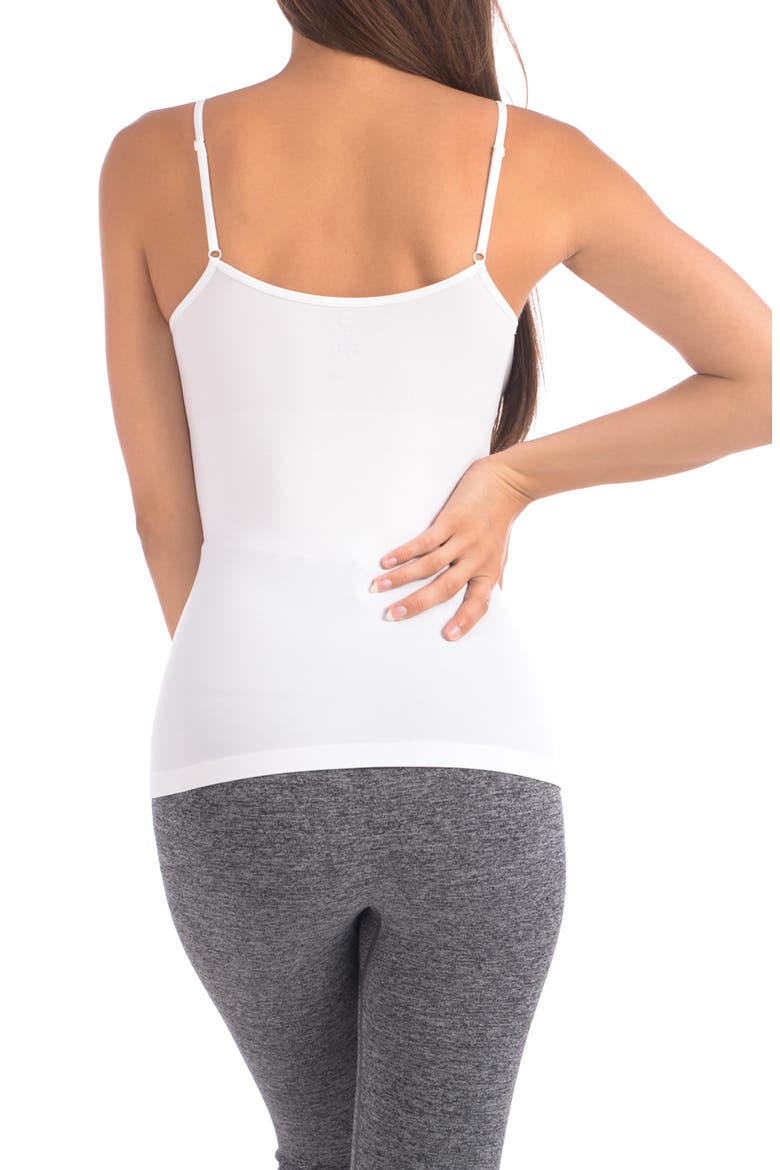 Seamless Slimming Camisole, Alternate, color, WHITE