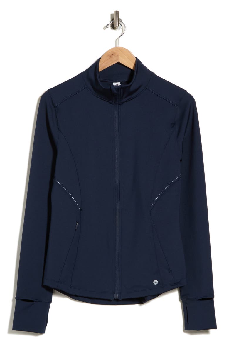 Air Glide Performance Zip Jacket, Main, color, SKY CAPTAIN