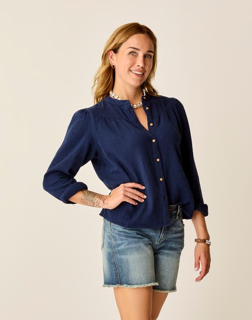 Carve Designs Tatum Double Gauze Shirt
