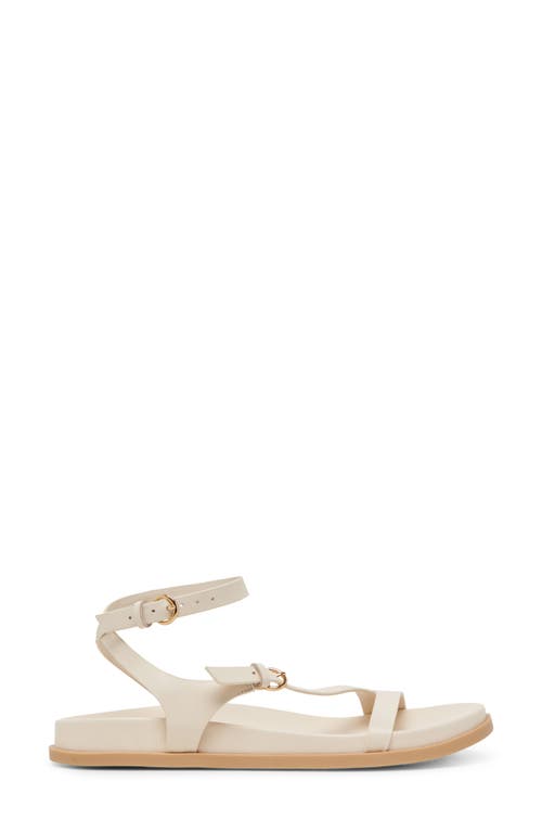 Dolce Vita Darlis Ankle Strap Sandal In Bone Leather