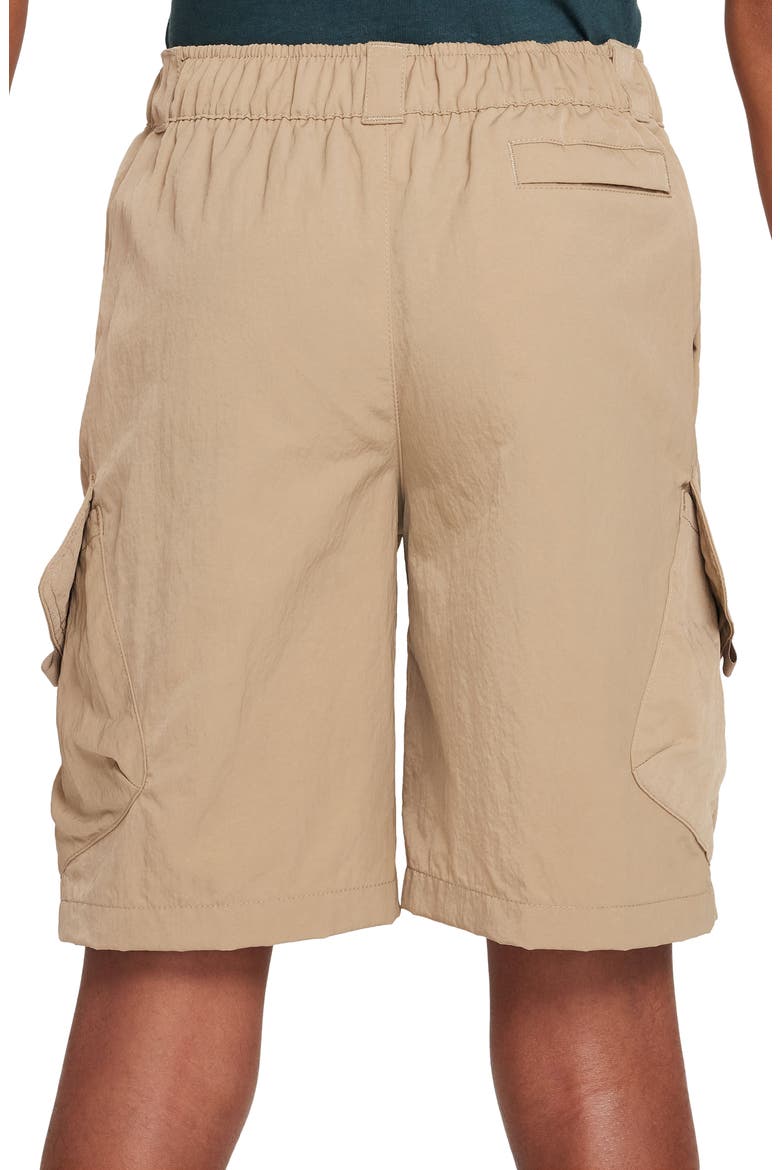 Kids' Outdoor Play Cargo Shorts, Alternate, color, KHAKI